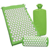 Acupressure Mat Massage Mat Pillow Set Yoga Mat Acupressure mat for Relieves Stress Back Neck Sciatic Pain Ship from Germany