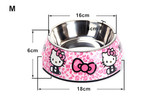 Hello Kitty Inspired Pet Food Bowls