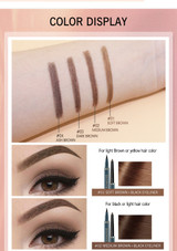 KIMUSE-2 In1 Eyebrow Pencil & Liquid Smooth Eye Liner