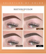 KIMUSE-4 Colors Eyebrow Gel Fork