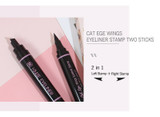 KIMUSE-2 IN1 2Pcs Liquid Eyeliner