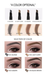 KIMUSE-4Colors Eyebrow Pencil