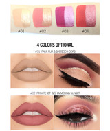 KIMUSE-Glitter Eyeshadow & Matte Lipstick