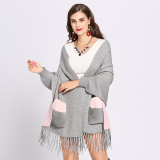 Pocket Shawl Long Sleeve Wrap Vintage Shawl Scarf