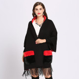 Pocket Shawl Long Sleeve Wrap Vintage Shawl Scarf