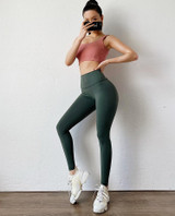 Bow High Waist Scrunch Bum Yoga Pant