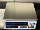 60 Lbs Price Computing Scale AC/DC Weigh Market Produce - Balanza
