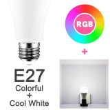 New Wireless Bluetooth 4.0 Smart Bulb home Lighting lamp 10W E27 Magic RGB +W LED Change Color Light Bulb Dimmable IOS /Android