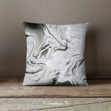 White Marble Design Pillowcase Decorative Throw