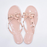 Rockstud Bow Sandals