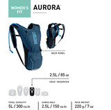CamelBak Aurora Crux Reservoir Hydration Pack, Deep Purple/Graphite, 2.5 L/85 oz