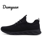 Damyuan Light Sneakers Men's Hot Fashion Breathable Gym Training Running Shoes Women Outdoor Comfortable Jogging Sports Shoes