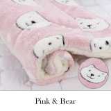Thickened Pet Soft Fleece Pad Blanket