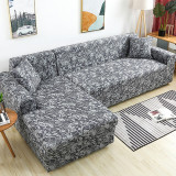 Lerinee Sofa Cover - Corner Sofa Covers for living room Elastic Spandex Slipcovers Couch Cover Stretch Sofa Towel L shape Need Buy 2piece