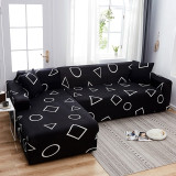 Lerinee Sofa Cover - Corner Sofa Covers for living room Elastic Spandex Slipcovers Couch Cover Stretch Sofa Towel L shape Need Buy 2piece