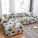 Lerinee Sofa Cover - Corner Sofa Covers for living room Elastic Spandex Slipcovers Couch Cover Stretch Sofa Towel L shape Need Buy 2piece
