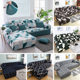Lerinee Sofa Cover - Corner Sofa Covers for living room Elastic Spandex Slipcovers Couch Cover Stretch Sofa Towel L shape Need Buy 2piece