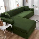 Lerinee Sofa Cover - Sofa Cover Solid Color Corner Sofa Covers for Living Room Elastic Spandex Couch Cover Stretch Slipcovers