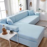 Lerinee Sofa Cover - Sofa Cover Solid Color Corner Sofa Covers for Living Room Elastic Spandex Couch Cover Stretch Slipcovers