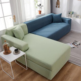 Lerinee Sofa Cover - Sofa Cover Solid Color Corner Sofa Covers for Living Room Elastic Spandex Couch Cover Stretch Slipcovers