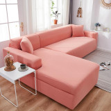Lerinee Sofa Cover - Sofa Cover Solid Color Corner Sofa Covers for Living Room Elastic Spandex Couch Cover Stretch Slipcovers