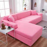 Lerinee Sofa Cover - Sofa Cover Solid Color Corner Sofa Covers for Living Room Elastic Spandex Couch Cover Stretch Slipcovers