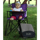Ciao! Baby® Portable High Chair in Purple