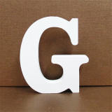 White Wooden Letter English Alphabet