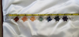 7 CHAKRA SPINNING MERKABA HEALING CHRYSTAL WAND.