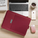 Laptop Bag PU Leather Sleeve Bag Case For Macbook Air Pro 13 15 Notebook Sleeve Bag For Macbook air 11 12 13.3 15.4 inch Case