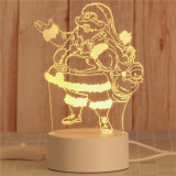 LED light creative 3D LED night light table lamp children bedroom decoration Christmas gift decoration home