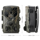x2 Trail Camera Hunting Bundle - 20MP 1080P Wi-Fi Trail Camera with Bluetooth