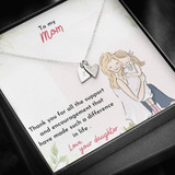 Mother's Day Gift [Best Gift 2021] Luxury Sweetest Hearts Necklace - Mom - Thank You For All