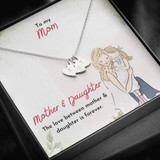 Mother's Day Gift [Best Gift 2021] Luxury Sweetest Hearts Necklace - Mom - Is Forever