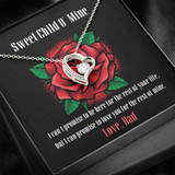 Mother's Day Gift [Best Gift 2021] Luxury Forever Love Necklace - Dad - I Can Promise