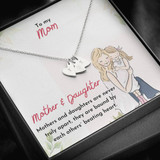 Mother's Day Gift [Best Gift 2021] Luxury Sweetest Hearts Necklace - Mom - They Are Bound By