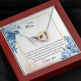 Mother's Day Gift [Best Gift 2021] Luxury Interlocking Hearts Necklace - Mom - Thank You For Everything