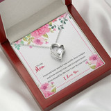 Mother's Day Gift [Best Gift 2021] Luxury Forever Love Necklace - Mom - Love In Your Eyes