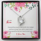 Mother's Day Gift [Best Gift 2021] Luxury Forever Love Necklace - Mom - Love In Your Eyes