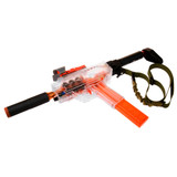 WORKER MOD Phoenix Electric Short Darts Blaster 6 Flywheel Design Color Transparent