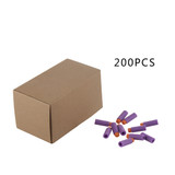 Worker Mod 200PCS 3Gen Short Darts Stefan Foam Purple for Nerf Modify Toy
