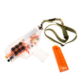 WORKER MOD 10-Darts Talon magazine Slanted + Electric Neck Adapter Stefan Short Dart Clip for Nerf Modify Toy