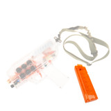 WORKER MOD 10-Darts Talon magazine Slanted + Electric Neck Adapter Stefan Short Dart Clip for Nerf Modify Toy