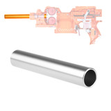 Worker Mod 10cm / 20cm Alloy Tube Barrel Silver for flywheel Cage Nerf Modify Toy