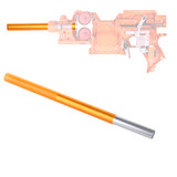 Worker Mod 10cm / 20cm Alloy Tube Barrel Silver for flywheel Cage Nerf Modify Toy