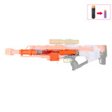WORKER MOD Short Dart Breech Tube Kits Metal for Nerf Ultra Pharaoh Blaster Toy