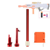 WORKER MOD Short Dart Breech Tube Kits Metal for Nerf Ultra Pharaoh Blaster Toy