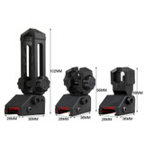 Worker Mod Tactical Quick Deploy Flip Up Front and Rear Sight Adjustable Scope for Nerf Modify Toy