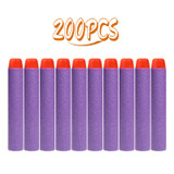 200pcs Refill Darts Bullets Hard Tip Soft Foam for Nerf Toy Gun Blasters 7.2cm