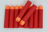 50pcs Refill Foam Darts Bullet Red Color for Nerf N-Strike Elite Mega Centurion Blaster